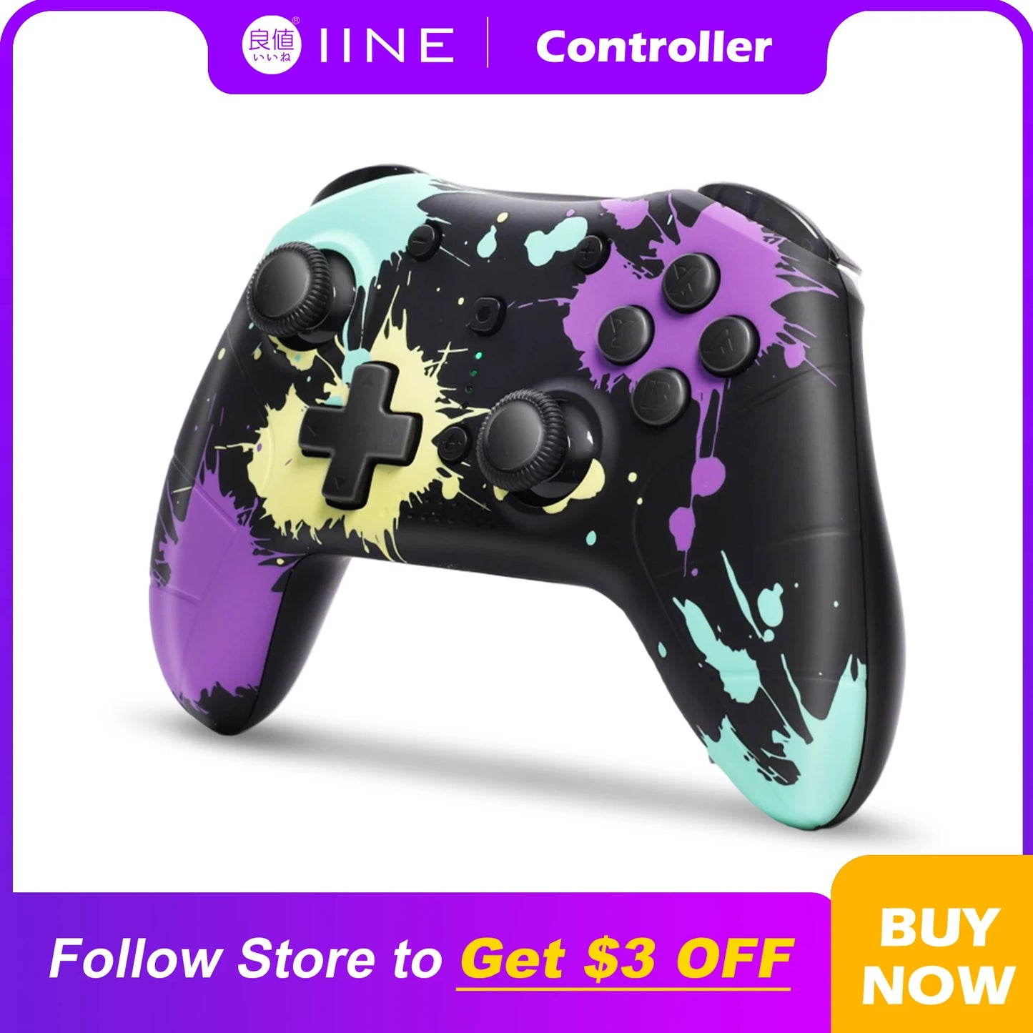 Wireless Graffiti Jet Pro Controller