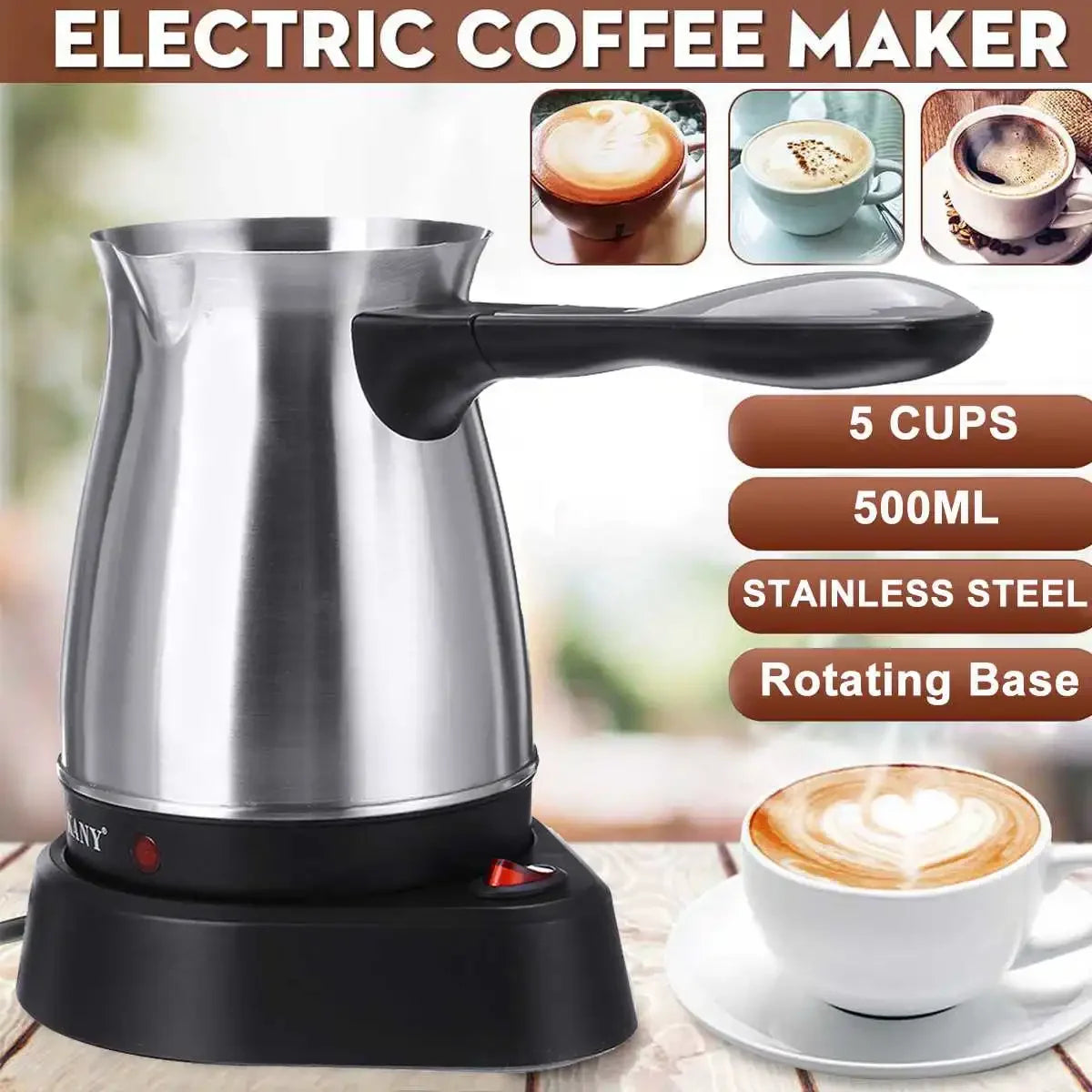 Stainless Steel Coffee Make