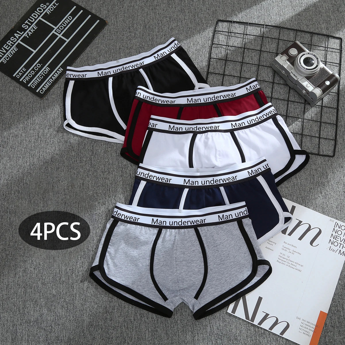 Men's Cotton Boxer Shorts