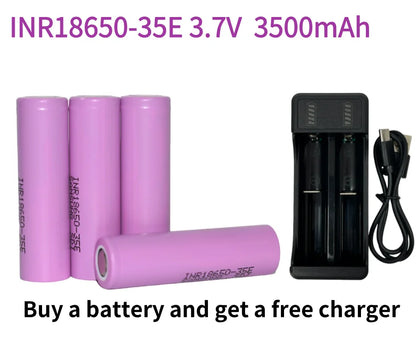 18650 3500mAh 25A 35E Li-ion 3.7v Battery