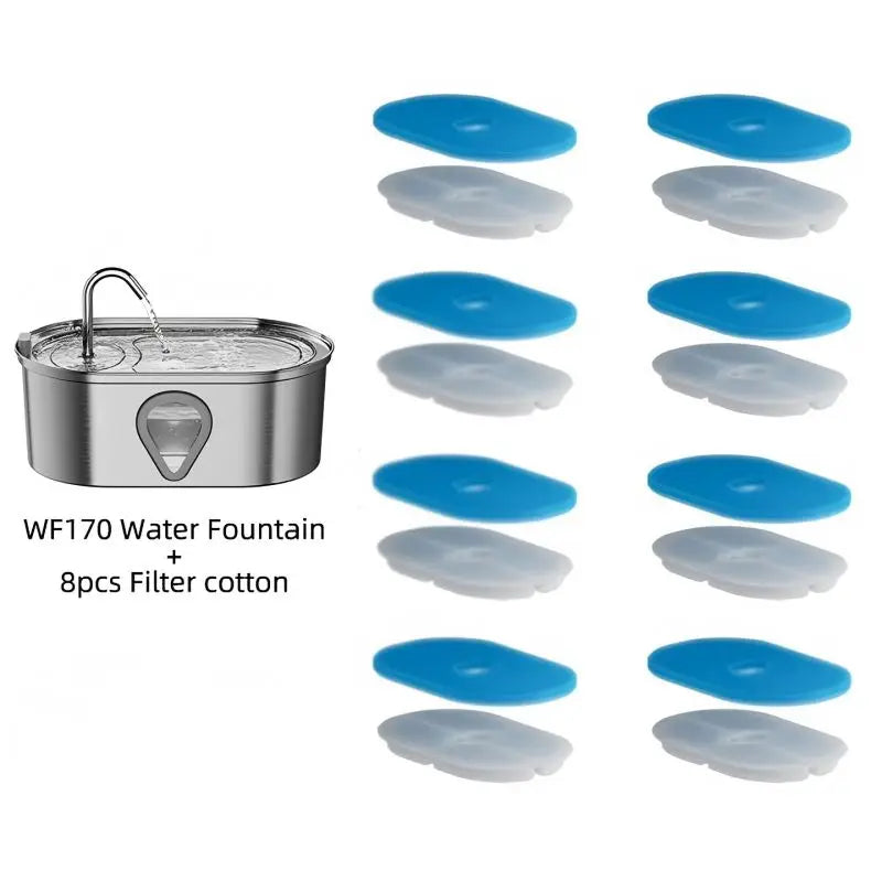 3.5L large capacity cat water fountain