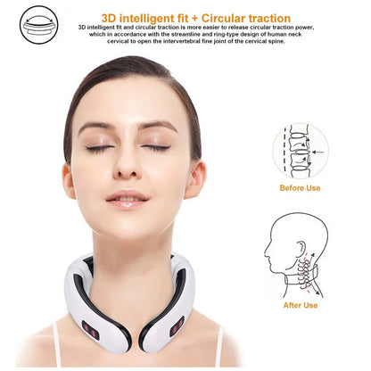 Electric Pulse Back and Neck Massager