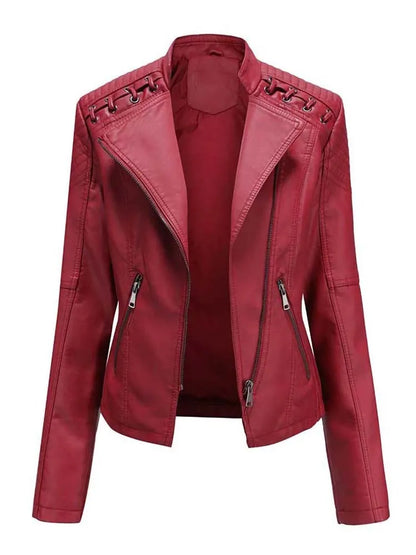 Women's Pu Faux Leather Jackets