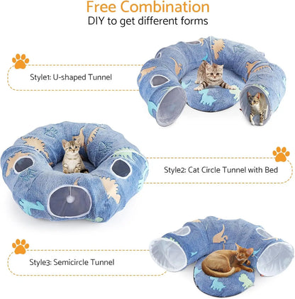 Cat Tunnel Bed