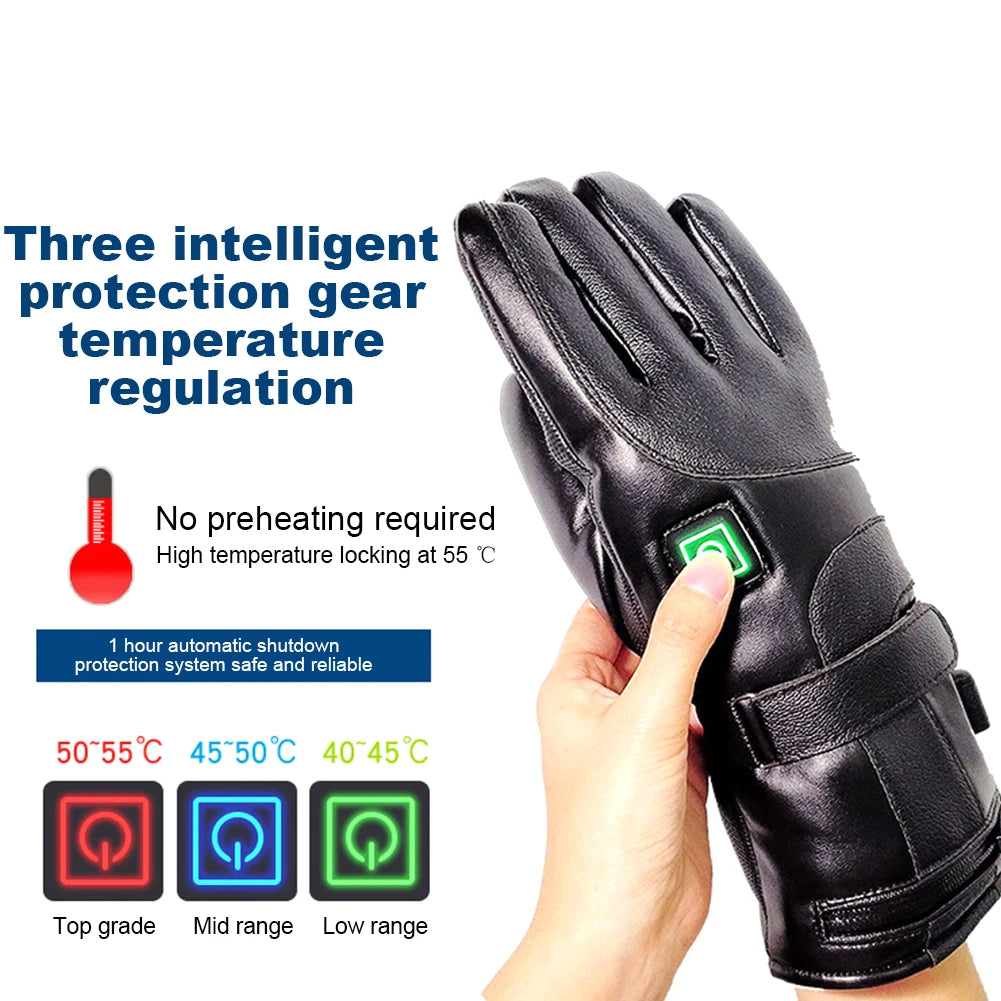 Heated Battery-Powered Gloves