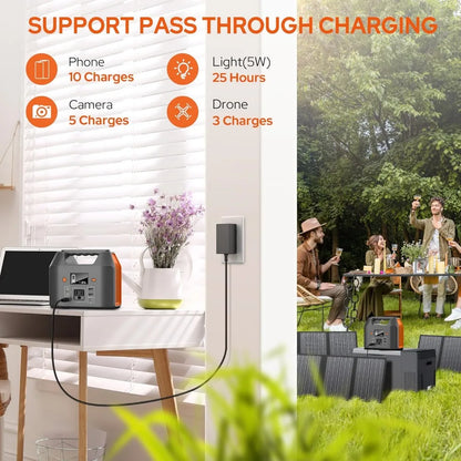 150W 155Wh Solar Portable Power Station