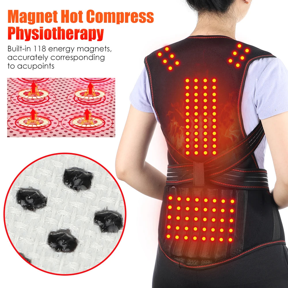 Tourmaline Magnet Heated Vest