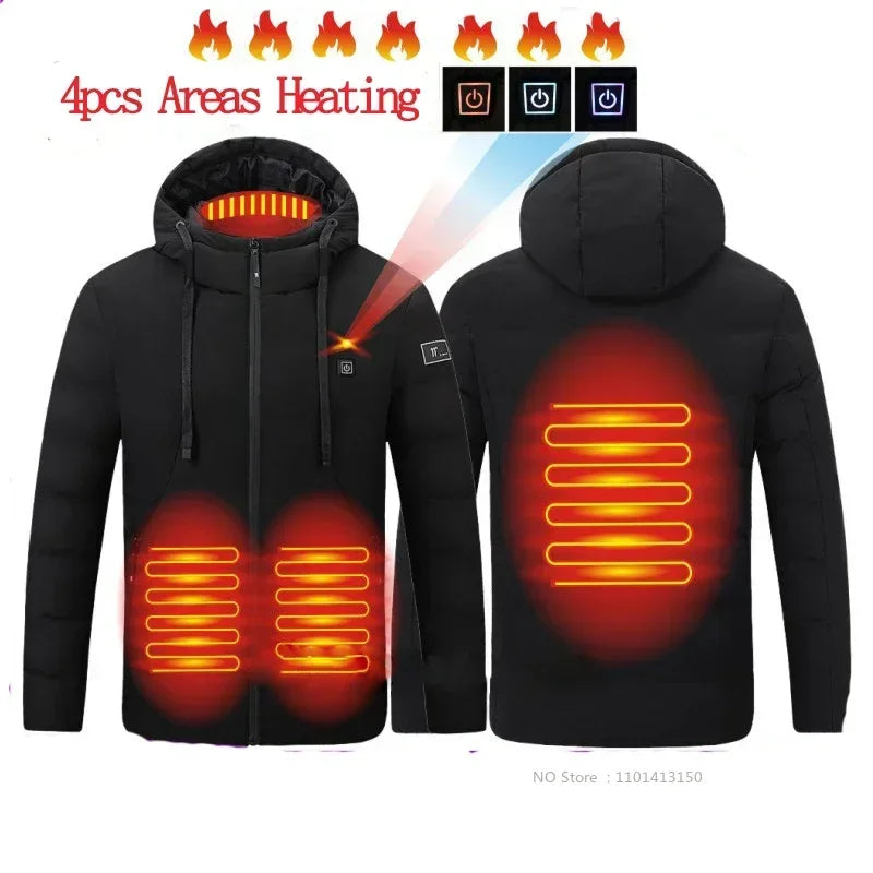 Heated Ski Winter Jacket