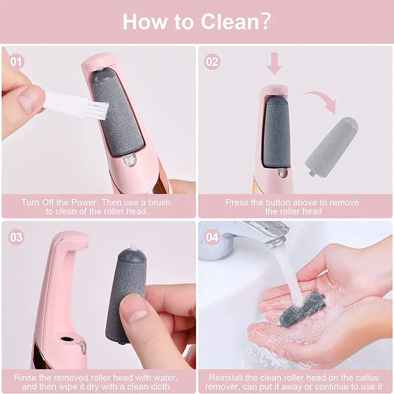 Rechargeable Foot File Callus Remover