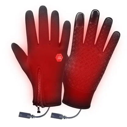 Heated Winter Cycling Gloves