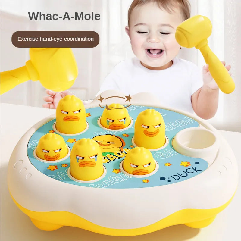 Cartoon Whac-A-Mole Montessori Baby Toys