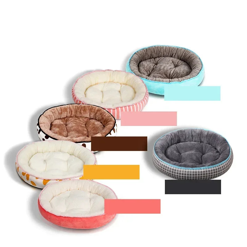 Round Sleeping Dog Beds