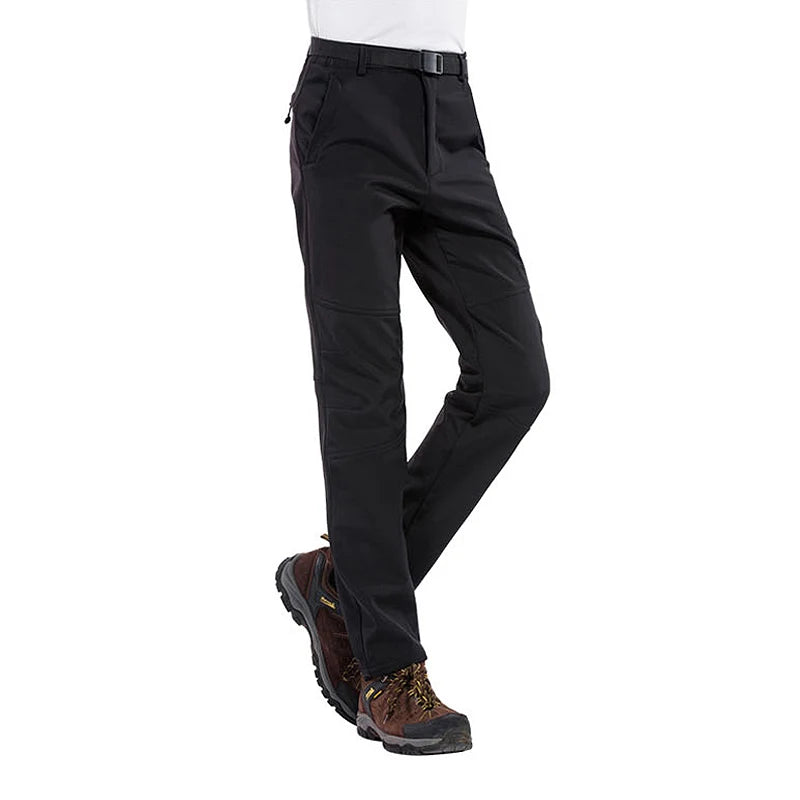 Men Waterproof Fleece Pants