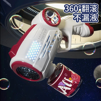 Astronaut Electric Light Bubble Machine