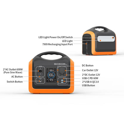 1200W LifePo4 Power Station