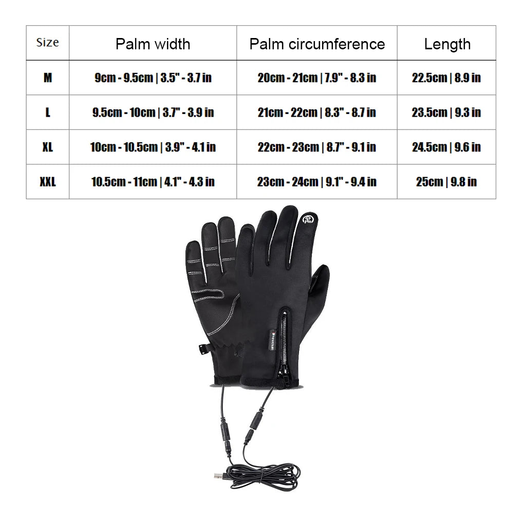 Heated USB Men’s Gloves