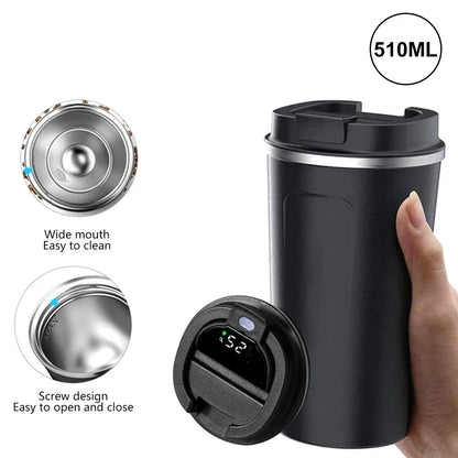 Stainless Steel Smart Coffee Tumbler Cup