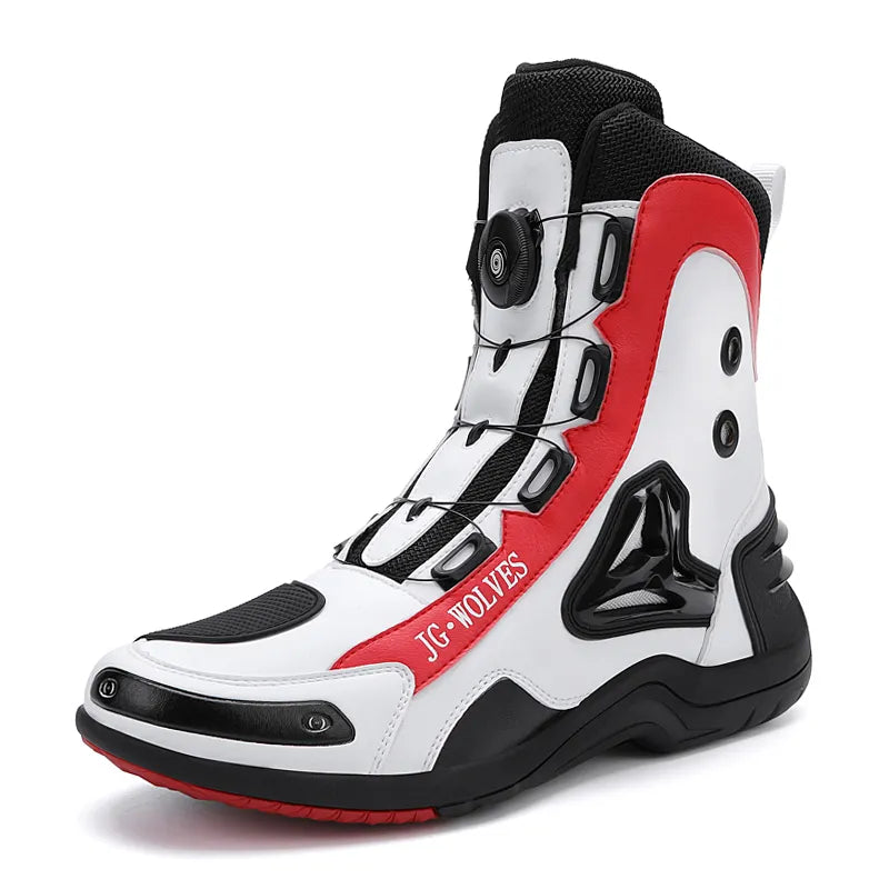 Professional Men Motorcycle Boots