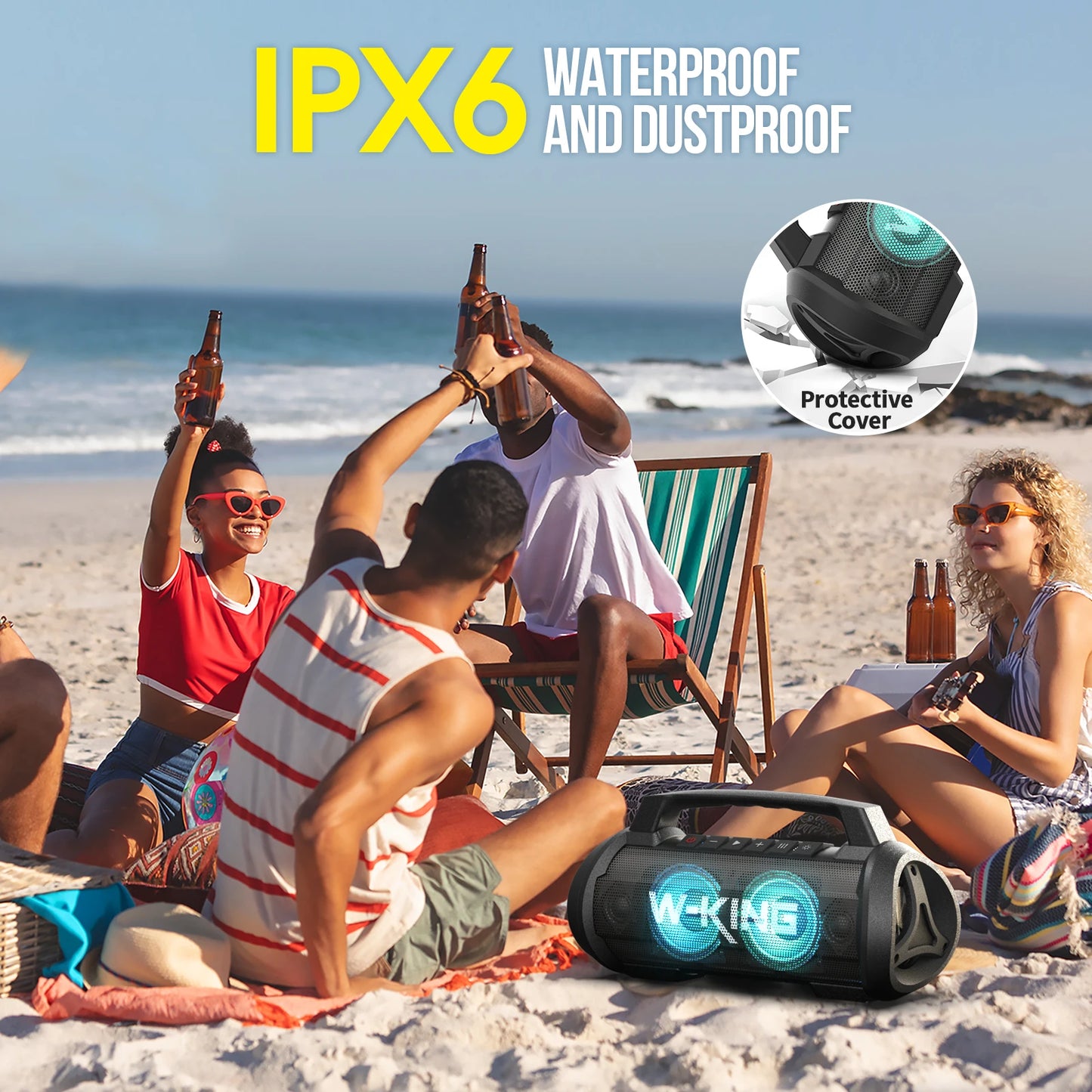 70W RMS Bluetooth Portable Speaker
