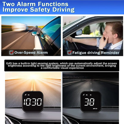 Universal GPS HUD Smart-Digital LED Car Speedometer