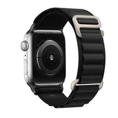 Straps for Apple watch Ultra 3 band 49mm 45mm 46mm 42mm 44mm 41 40mm Nylon Alpine bracelet correa iwatch Series 11 10 9 8 7 6 SE