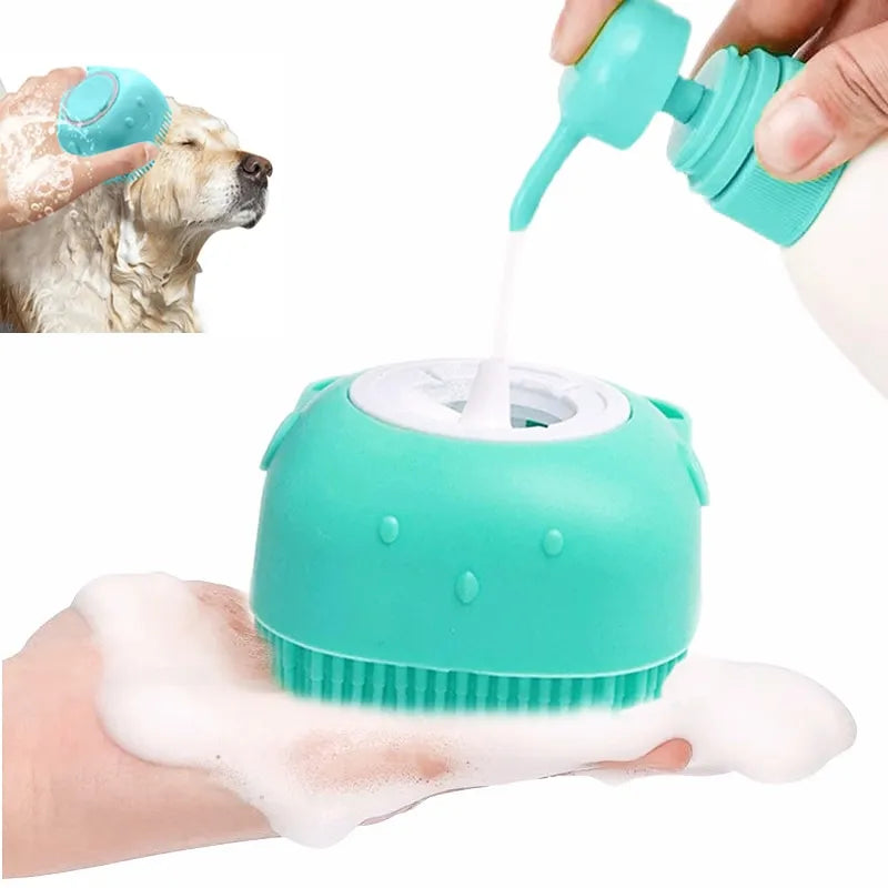 Pet Soft Silicone Bathing Brush