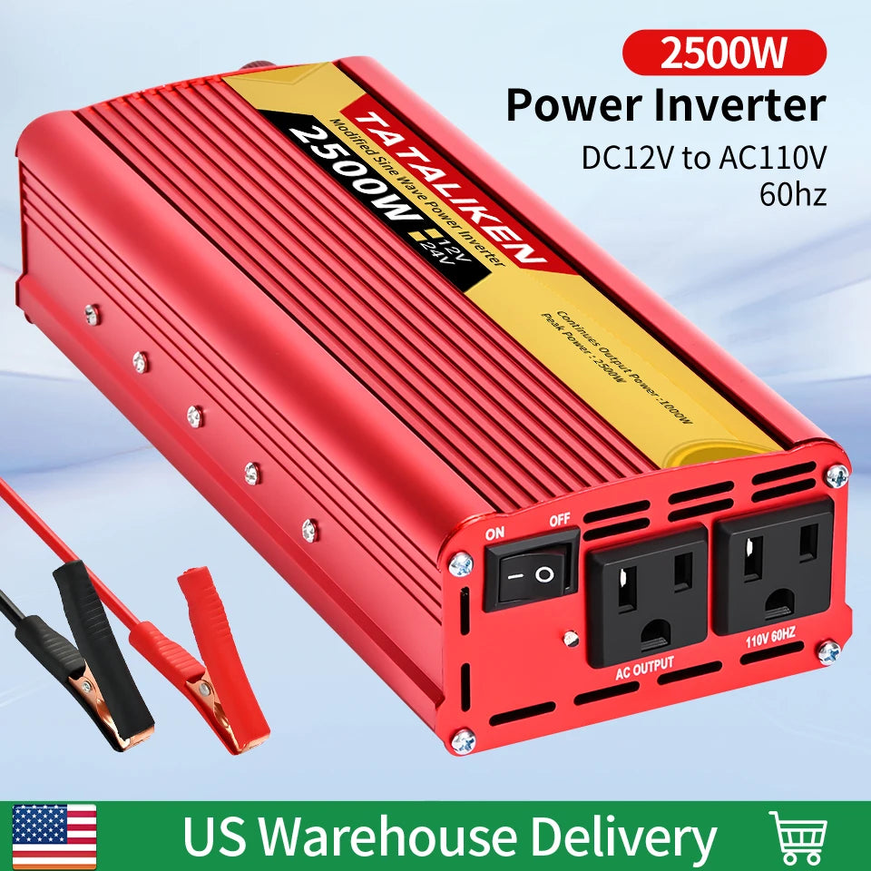 600W 1500W 2000W  Power Inverter