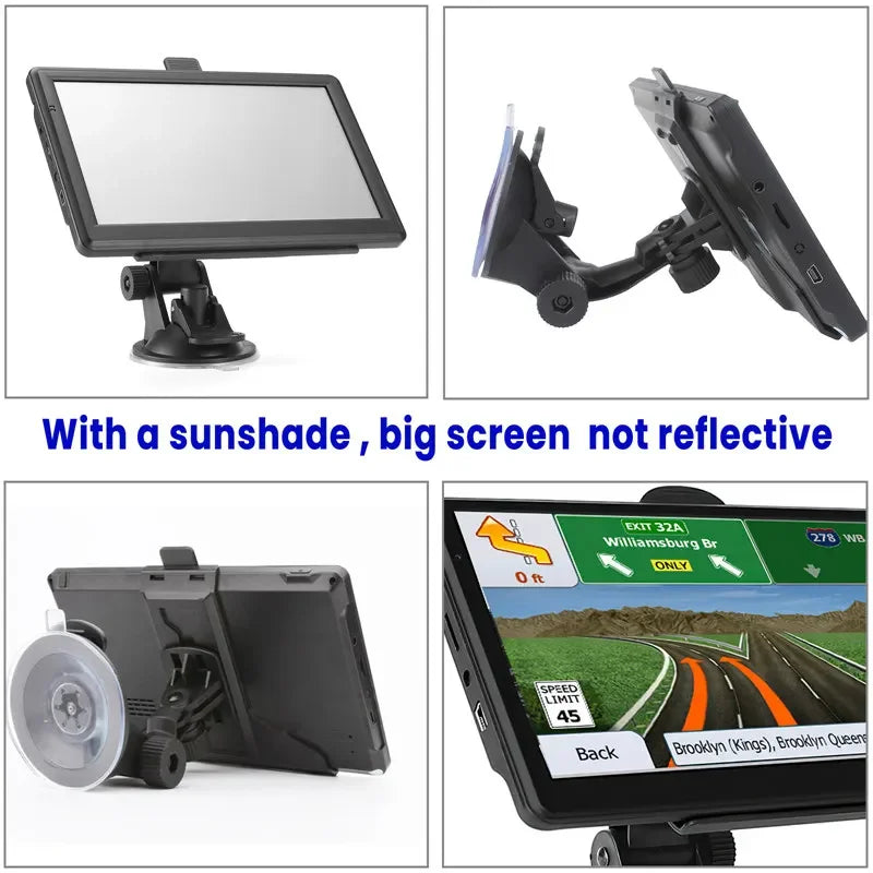 7"/5" Car GPS Navigation
