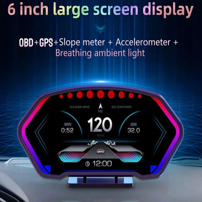 OBD + GPS HUD P3 Head Up Display Auto GPS Speedometer