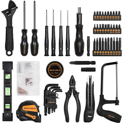 218-Piece General Household Hand Tool kit