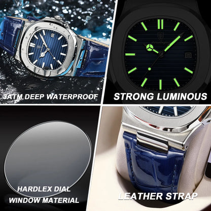 Luxury Man Waterproof Wristwatch