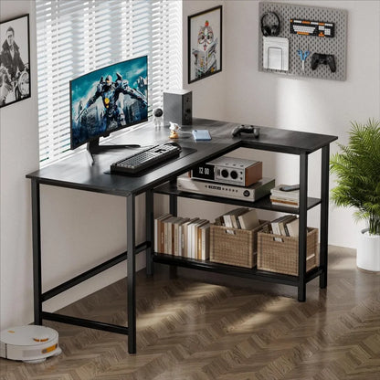 39" Home Office Computer Desk with Shelf