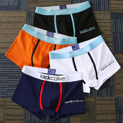 4Pcs Men's Cotton Boxer Shorts