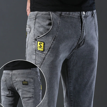 Men Fashion Casual Denim Trousers