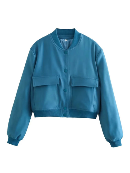 Women Casual Bomber Jacket