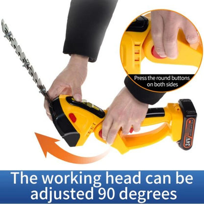 2 in 1 Cordless Electric Hedge Trimmer