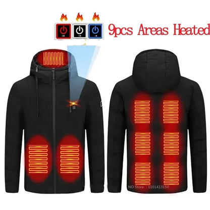 Heated Ski Winter Jacket