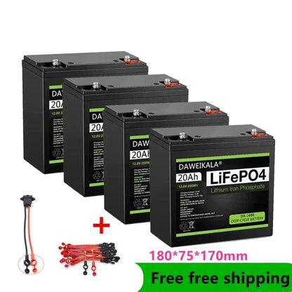 36V 48v pack 20Ah lifepo4  Real capacity battery