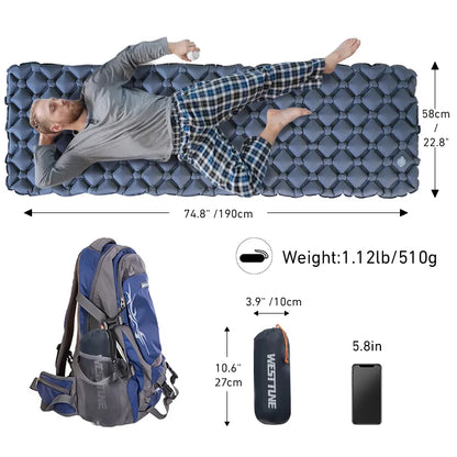 Outdoor Camping Inflatable Sleeping Pad