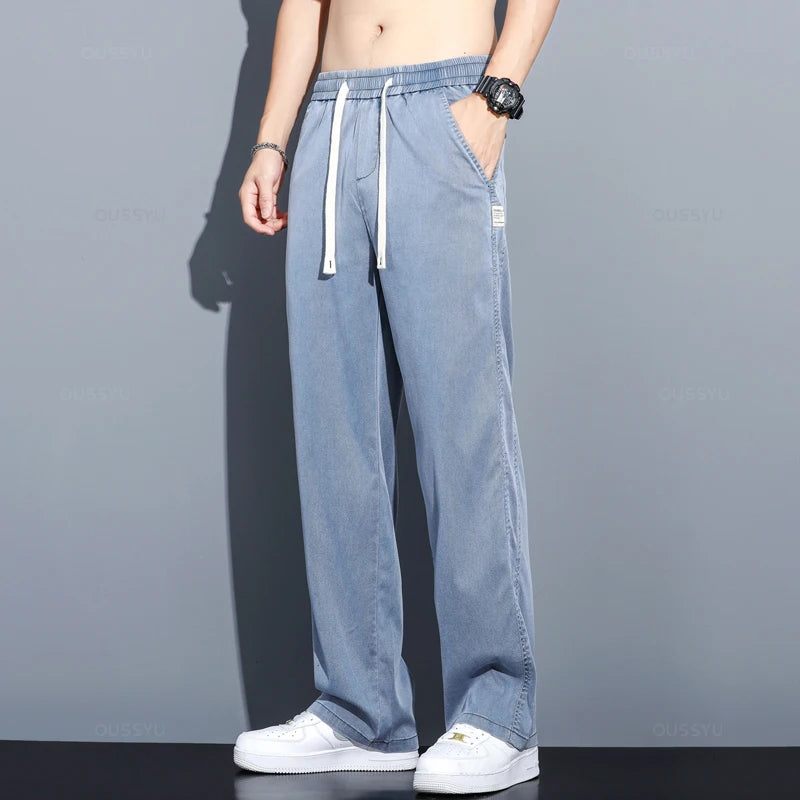 Men's Thin Loose Straight Pants