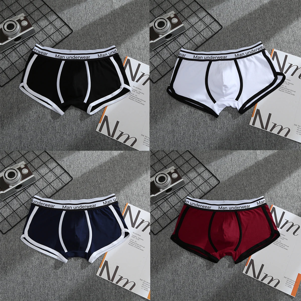 Men's Cotton Boxer Shorts