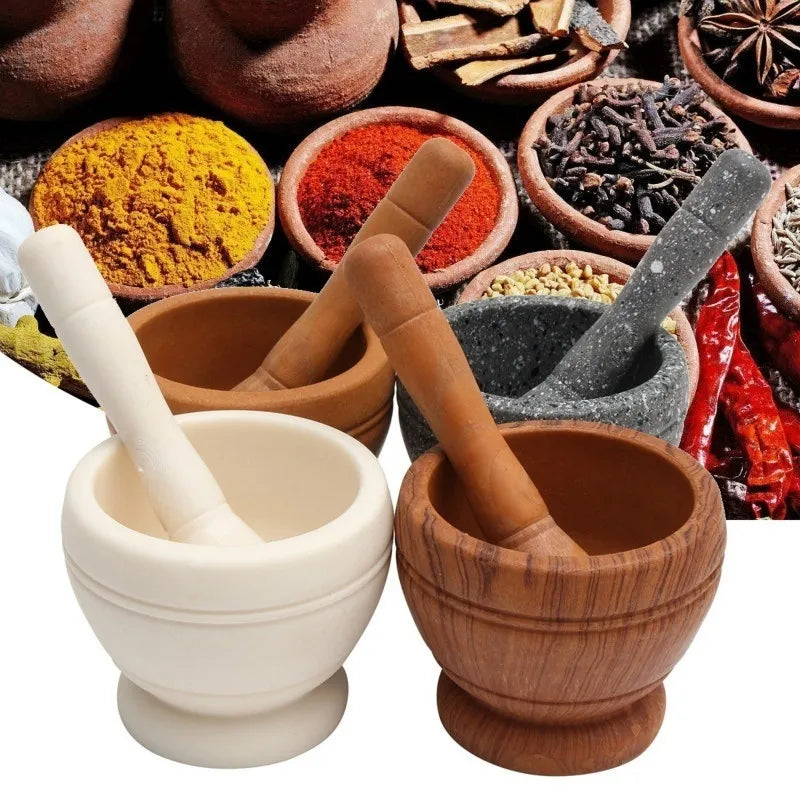 Garlic Herb Spice Mixing Grinding Crusher Bowl