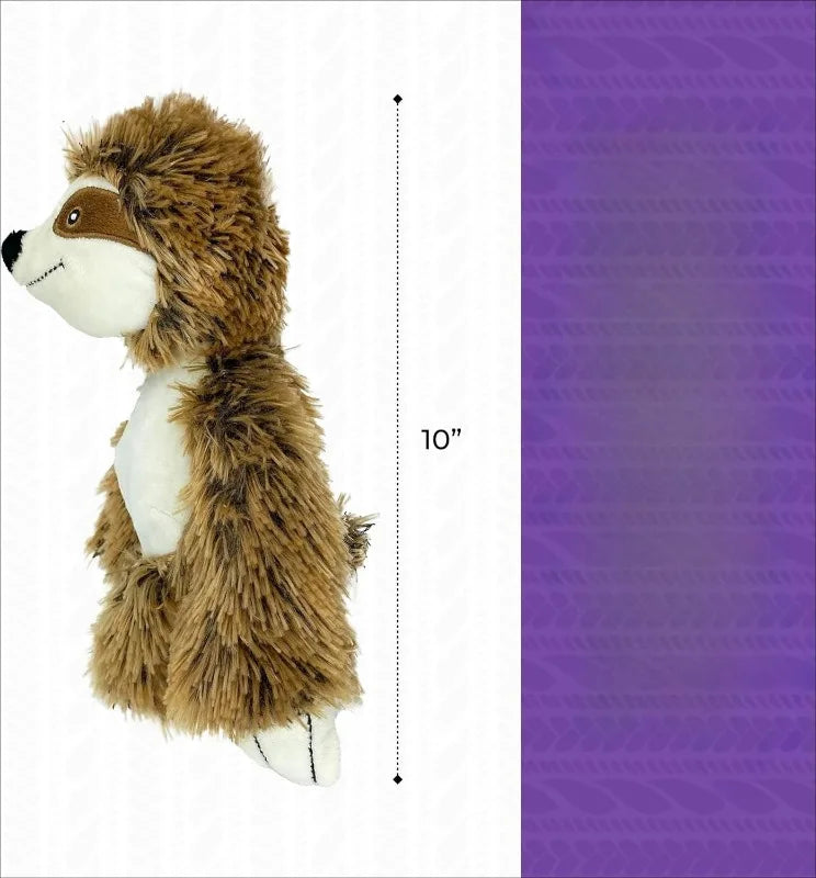 10" Sloth Squeaky cat Toy