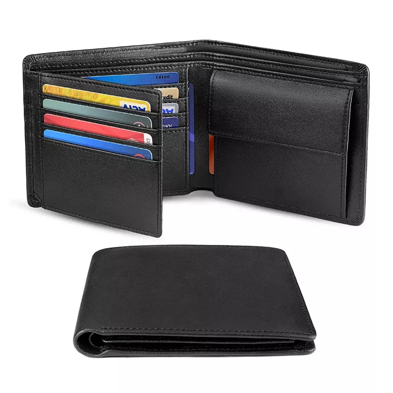 Genuine Leather RFID Blocking Wallets