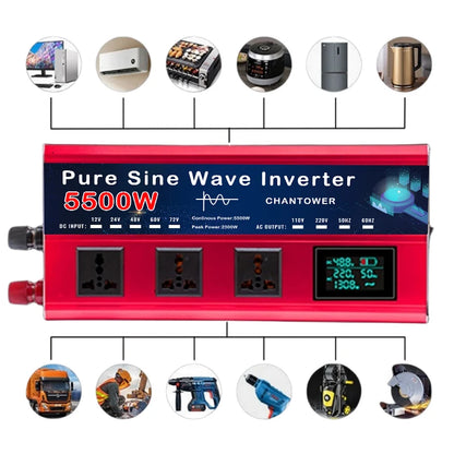 5500W 5000W Pure Sine Wave Inverter