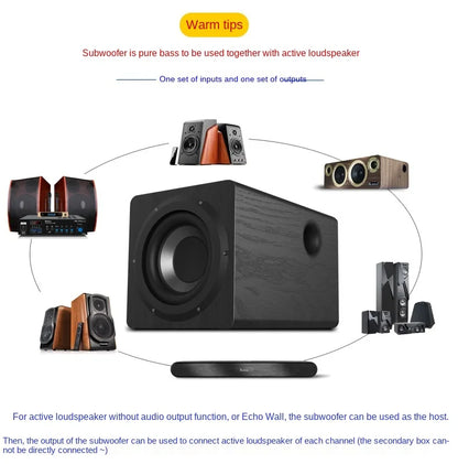 Home Theater 6.5-inch Active Pure Speakers