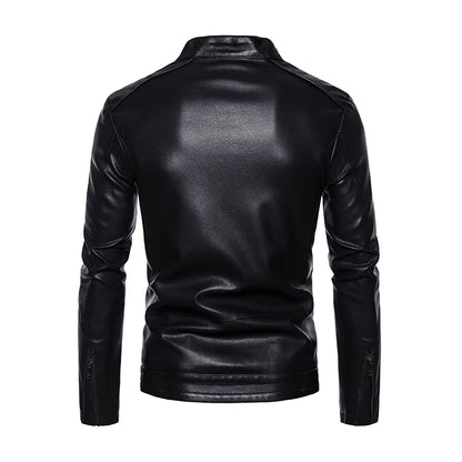 Stylish PU Leather Jacket