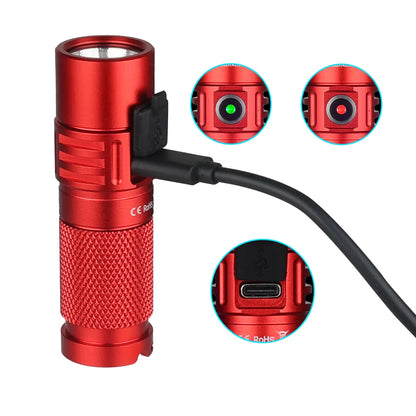 2.0 Mini 16340 Powerful LED Flashlight