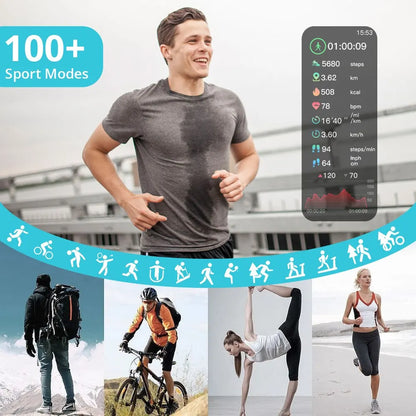 P73 1.9" Outdoor Military Smart Watch
