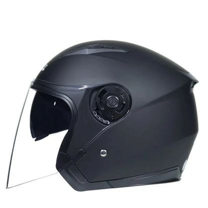 Double Lens Racing Half Helmet